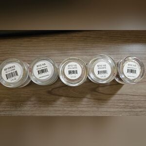 Revel Nail Dip Powders lot of 5 - Sparkle Neutrals